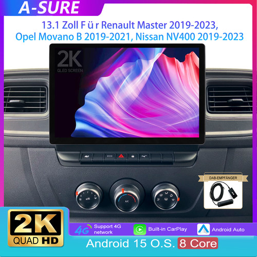 Dab 64g carplay radio - 13.1",