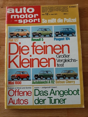 Ams 1973 opel ascona - opel,