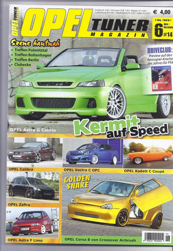 Autozeitschrift opel tuner - autozeitschrift,