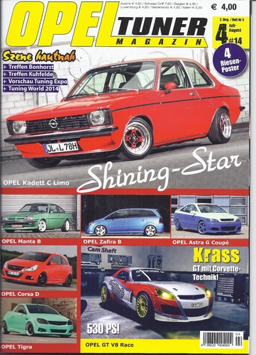 Autozeitschrift opel tuner - ,