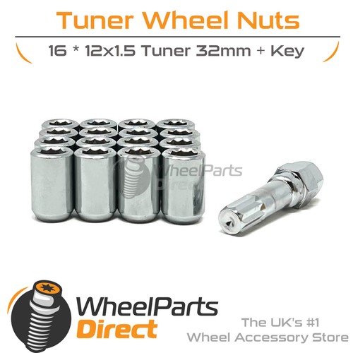 Radmuttern tuner chrom - tuner,