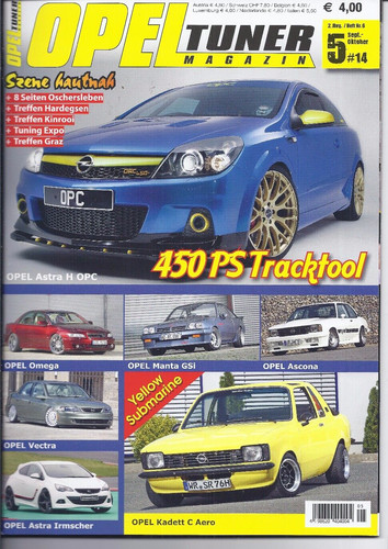 Autozeitschrift opel tuner - autozeitschrift,