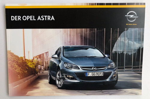Der opel astra prospekt - ,