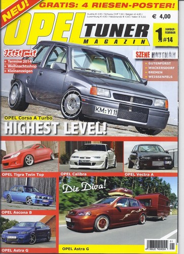 Autozeitschrift opel tuner - autozeitschrift,