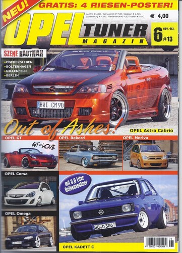 Autozeitschrift opel tuner - ,